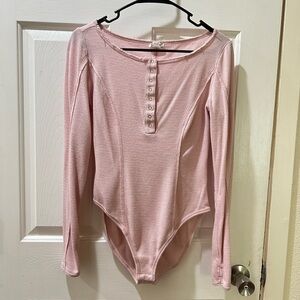 Free People Blush Knit Sweater